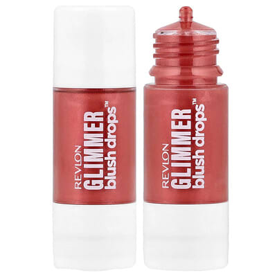 Glimmer Blush Drops™, 101 Coralicious, 0.32 fl oz (9.4 ml)