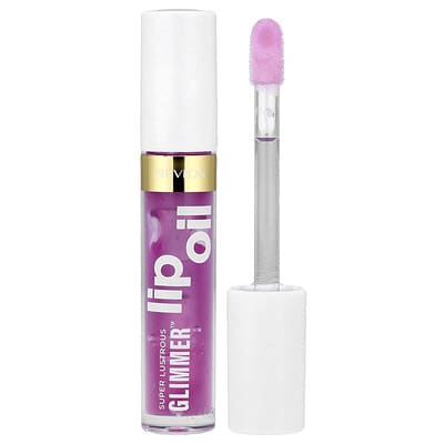 Масло для губ Super Lustrous Glimmer™, Lip Oil, 005 Vio-lit, 0.13 fl oz (3.8 ml)
