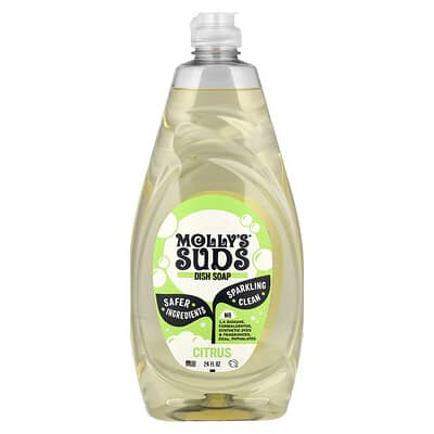 Средство для мытья посуды Molly's Suds Citrus, 24 fl oz