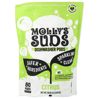 Капсулы для посудомоечной машины, Citrus, 60 шт, 29.63 oz (0.84 kg)