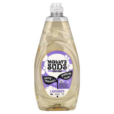 Средство для мытья посуды, лаванда, 24 fl oz