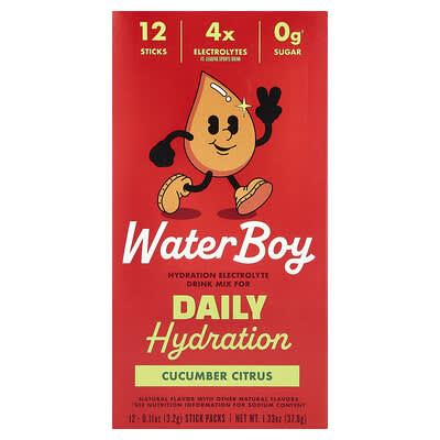 Электролитный напиток Daily Hydration Cucumber Citrus 12 Stick Packs