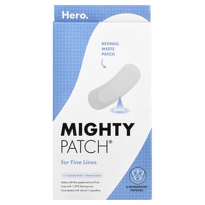 Патчи Hero Cosmetics Mighty Patch® For Fine Lines 6 Micropoint Patches
