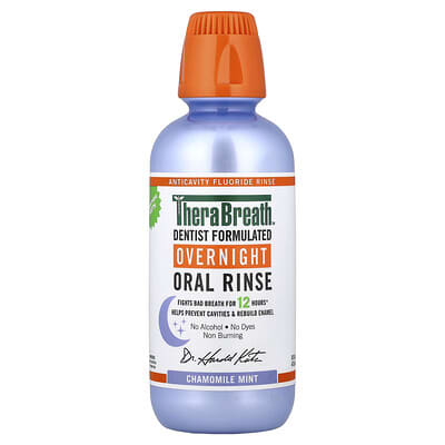 Overnight Oral Rinse, Chamomile Mint, 16 fl oz (473 ml)