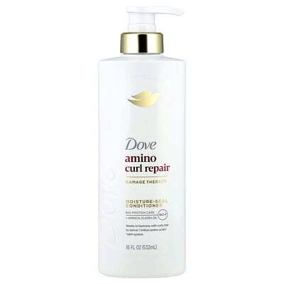 Dove кондиционер Amino Curl Repair для кудрявых волос, 18 fl oz (532 ml)