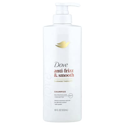 Шампунь Dove Anti-Frizz & Smooth, 18 fl oz (532 ml)