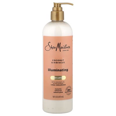 Увлажняющий лосьон для тела SheaMoisture Coconut & Hibiscus, 16 fl oz (473 ml)