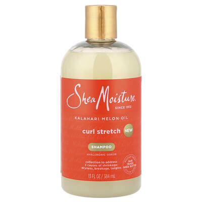 SheaMoisture Шампунь Curl Stretch, масло калахари, 13 fl oz (384 ml)