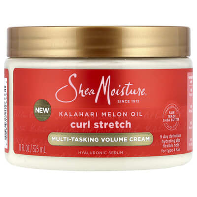 SheaMoisture крем для объема Curl Stretch, с маслом калахари, 11 fl oz (325 ml)