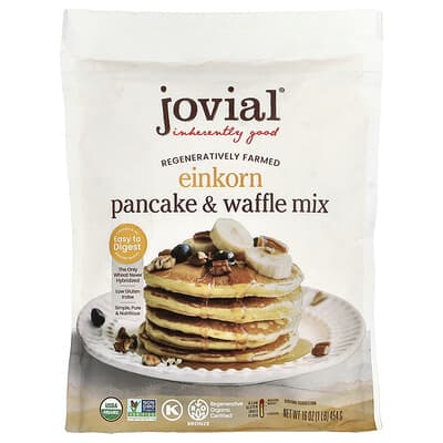 Einkorn Pancake & Waffle Mix, 16 oz (454 g)