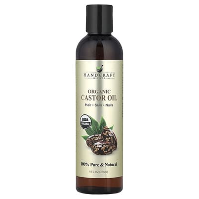 Handcraft Blends Органическое касторовое масло, 236 ml