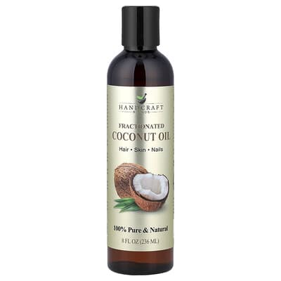 Фракционированное кокосовое масло, 8 fl oz (236 ml)