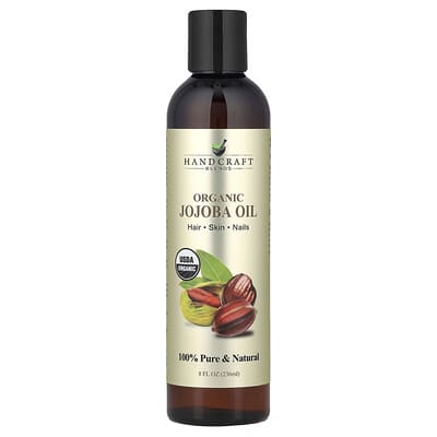 Organic Jojoba Oil, 8 fl oz (236 ml)