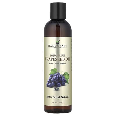 100% Pure Grapeseed Oil, 8 fl oz (236 ml)