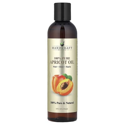 100% чистое абрикосовое масло, 8 fl oz (236 ml)