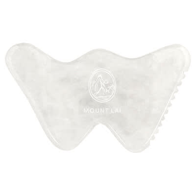 Mount Lai The Vitality QI Collection Инструмент для скраппинга White Jade Gua Sha