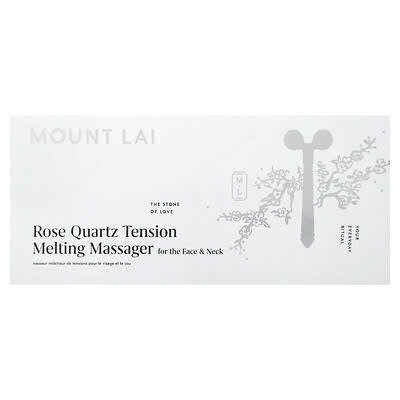 Mount Lai массажер для лица из розового кварца