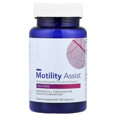 Растительный комплекс Motility Assist™ для регулярного пищеварения, 30 капсул