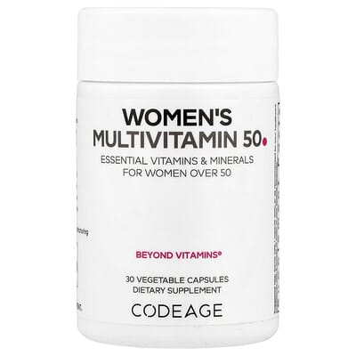 Women's Multivitamin 50, 30 Vegetable Capsules