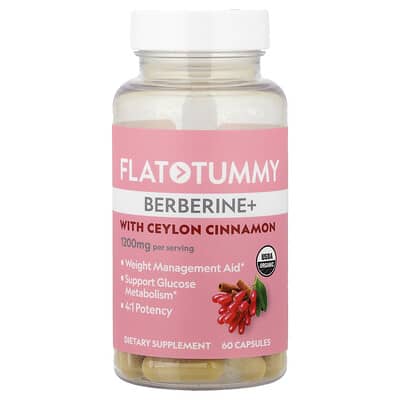 Berberine+ с Ceylon Cinnamon, 60 капсул