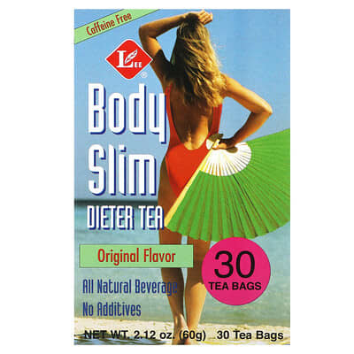 Чай для похудения Body Slim Dieter Tea, Original, без кофеина, 30 Tea Bags, 2.12 oz (60 g)