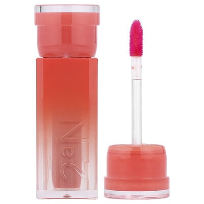 2aN тинт для губ Glaze Bouncing, 01 Nudy Coco, 4.5 g