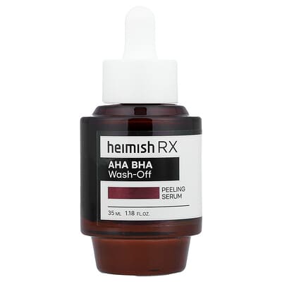 Heimish RX, AHA BHA очищающая пилинг-сыворотка, 1.18 fl oz (35 ml)