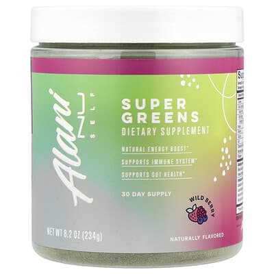 Self Super Greens Wild Berry 8.2 oz (234 g)