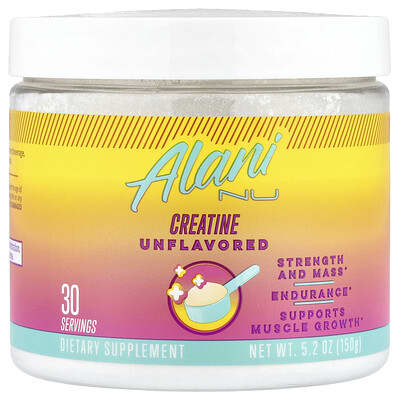 Creatine, Unflavored, 5.2 oz (150 g)