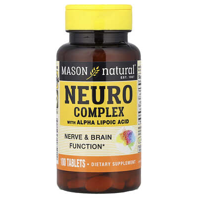 Neuro Complex с Alpha Lipoic Acid, 100 Tablets