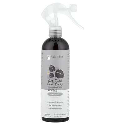 Kin+Kind спрей-кондиционер для собак, аромат Patchouli, 12 fl oz (354 ml)