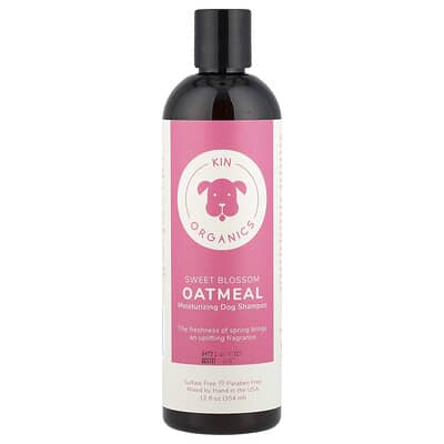 Шампунь для собак Kin+Kind Organic Oatmeal Moisturizing Sweet Blossom 12 fl oz (354 ml)