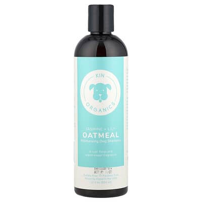 Органический шампунь для собак Kin+Kind, Jasmine + Lily, 12 fl oz (354 ml)