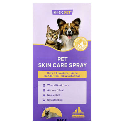 Спрей для ухода за кожей собак и кошек HICC Pet 500 ml