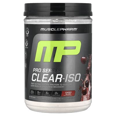 Протеиновый напиток MusclePharm Pro Series Clear-ISO Cherry Slush 1.14 lbs (520 mg)