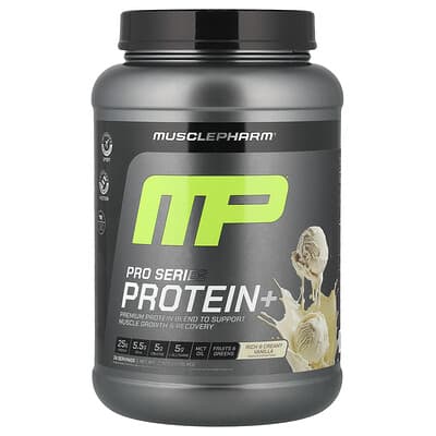 Протеиновый коктейль MusclePharm Pro Series Protein+, ваниль, 2.3 lbs (1.06 kg)