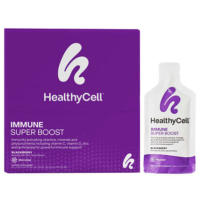 Immune Super Boost, ежевика, 30 гелевых капсул, 0.84 fl oz (25 ml) каждая