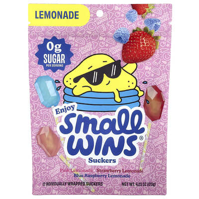 Леденцы Suckers Lemonade, 12 шт (120 g)