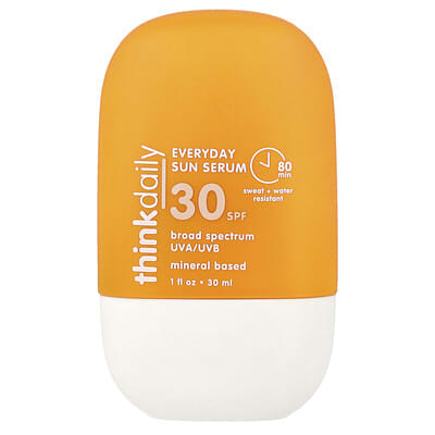 thinkdaily Сыворотка для лица SPF 30 без отдушек 1 fl oz (30 ml)