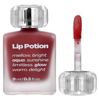 Lip Potion Aqua Glow, No.3 Sugar Rose, 0.3 fl oz (9 ml)