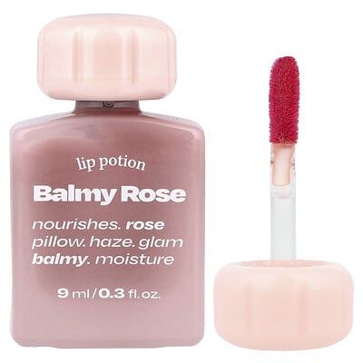 Lip Potion Balmy Rose, No.0 Nudy Apricot, 0.3 fl oz (9 ml)