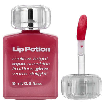 Lip Potion Aqua Glow, No.7 Pink Soda, 0.3 fl oz (9 ml)