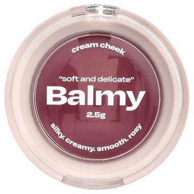 Balmy Cream Cheek, No.6 Plum Jam, 0.08 oz (2.5 g)