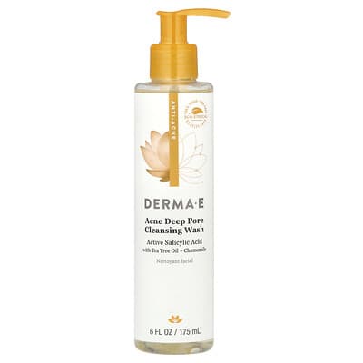 Acne Deep Pore Cleansing Wash, 6 fl oz (175 ml)