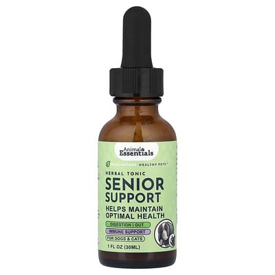 Поддержка для пожилых животных для собак и кошек 1 fl oz (30 ml)