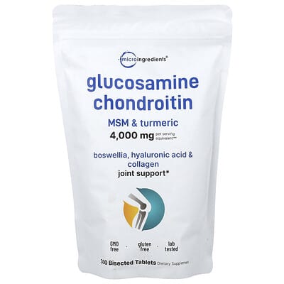 Glucosamine Chondroitin, MSM и Куркума, 300 таблеток