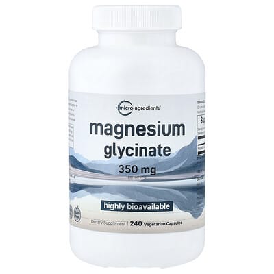 Магния глицинат, 240 вегетарианских капсул (175 mg на капсулу)