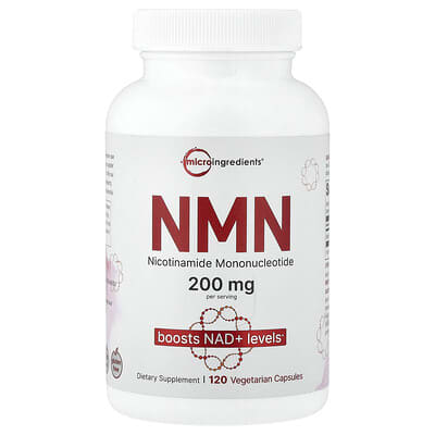NMN, 120 вегетарианских капсул (100 mg на капсулу)