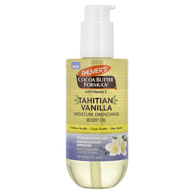 Cocoa Butter Formula® с Vitamin E масло для тела Tahitian Vanilla 6.5 fl oz (192 ml)