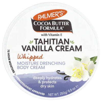 Крем для тела Palmer's Cocoa Butter Formula® с витамином E, Tahitian Vanilla, 8.8 oz (250 g)